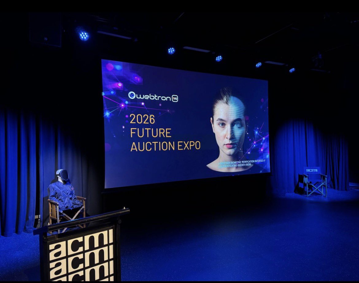 AuctionLabel's tweet photo. Live today in Melbourne at the 2026 Future Auction Expo ⚙️🚀 Showcasing Webtron’s white label auction software—your brand, powered by us. #auctionsoftware #auctioneers #auction #auctionevent #webtron #whitelabel https://t.co/TUQSK43yBl