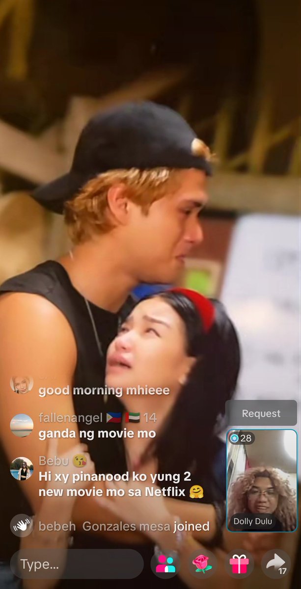 cyanchiiih's tweet image. Awww Xyriel showed some 18th Rose deleted scene hints last night sa live.🥹