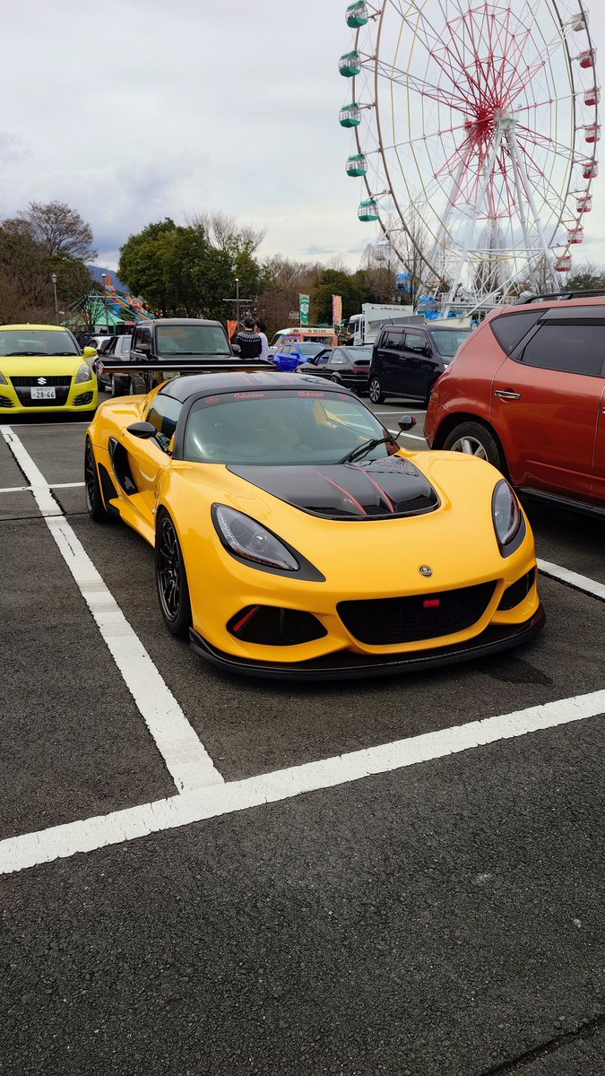 you50PRIUS_TRD's tweet image. 「D'zgarage10周年感謝祭2026 feat.TEC-ART`S!」渋川スカイランドパーク・イベント紹介レポート！展示車両のピックアップ紹介。

「Lotus Exige」ロータス・エキシージ

#頭文字D
#Dzgarage
#InitialD
#イニシャルD
#ディーズガレージ
ロータス・エキシージ