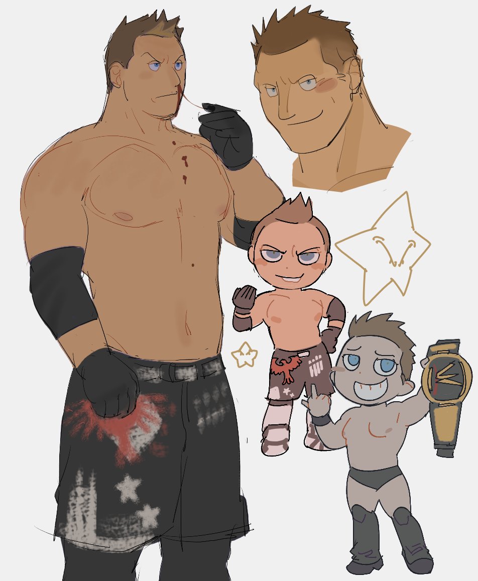 「oldish drawings of the miz ill never get」|!のイラスト