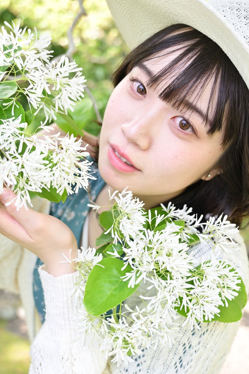 GoGoHappy2000's tweet photo. Nanjamonja tree　　モデル　麦こはる https://t.co/Kk78sZU2xC