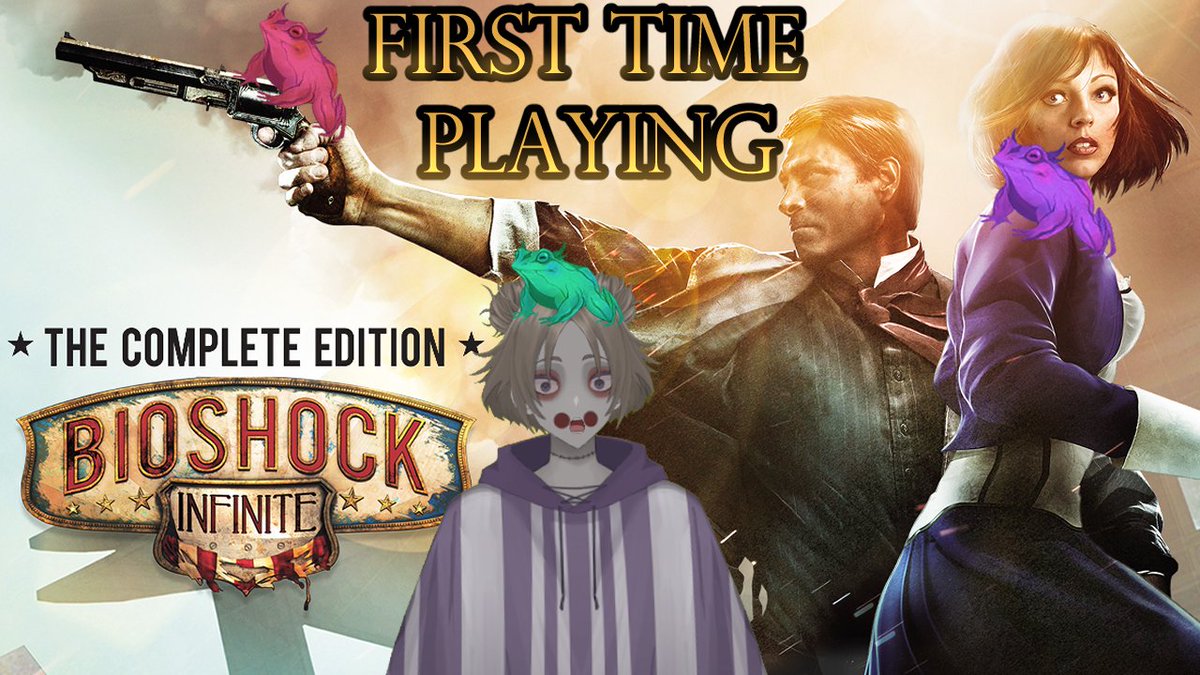 BioShock Infinite, rips in space...and time?
#Vtuber #ENVtuber 
twitch.tv/lovisdfrog