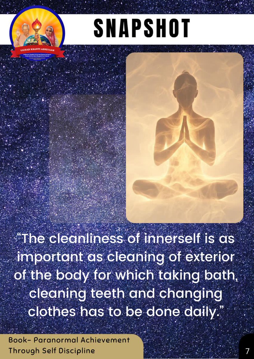 AWGPBooks's tweet photo. How does self-discipline unlock inner potential?What daily practices lead to self-realization? What role do faith and environment play in growth? 
https://t.co/XjvDG0AUje
Book: Para Normal Achievements Through Self Discipline
Writer: Pt Shriram Sharma Acharya https://t.co/UlCzbDU1kF