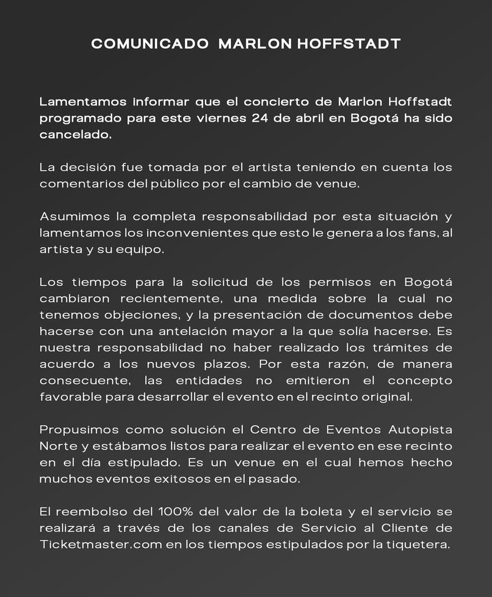 MUSICTRENDS Colombia tweet media