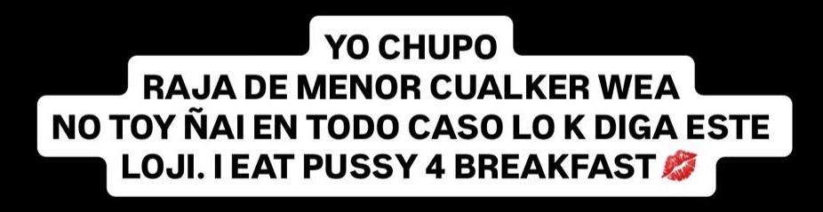No sé si están siguiendo la pelea del Pablo Chill-e con el Lil Pump pero encuentro que este párrafo que se mandó prueba por qué Chile tiene dos Nobel de literatura 🚬🚬🚬🚬