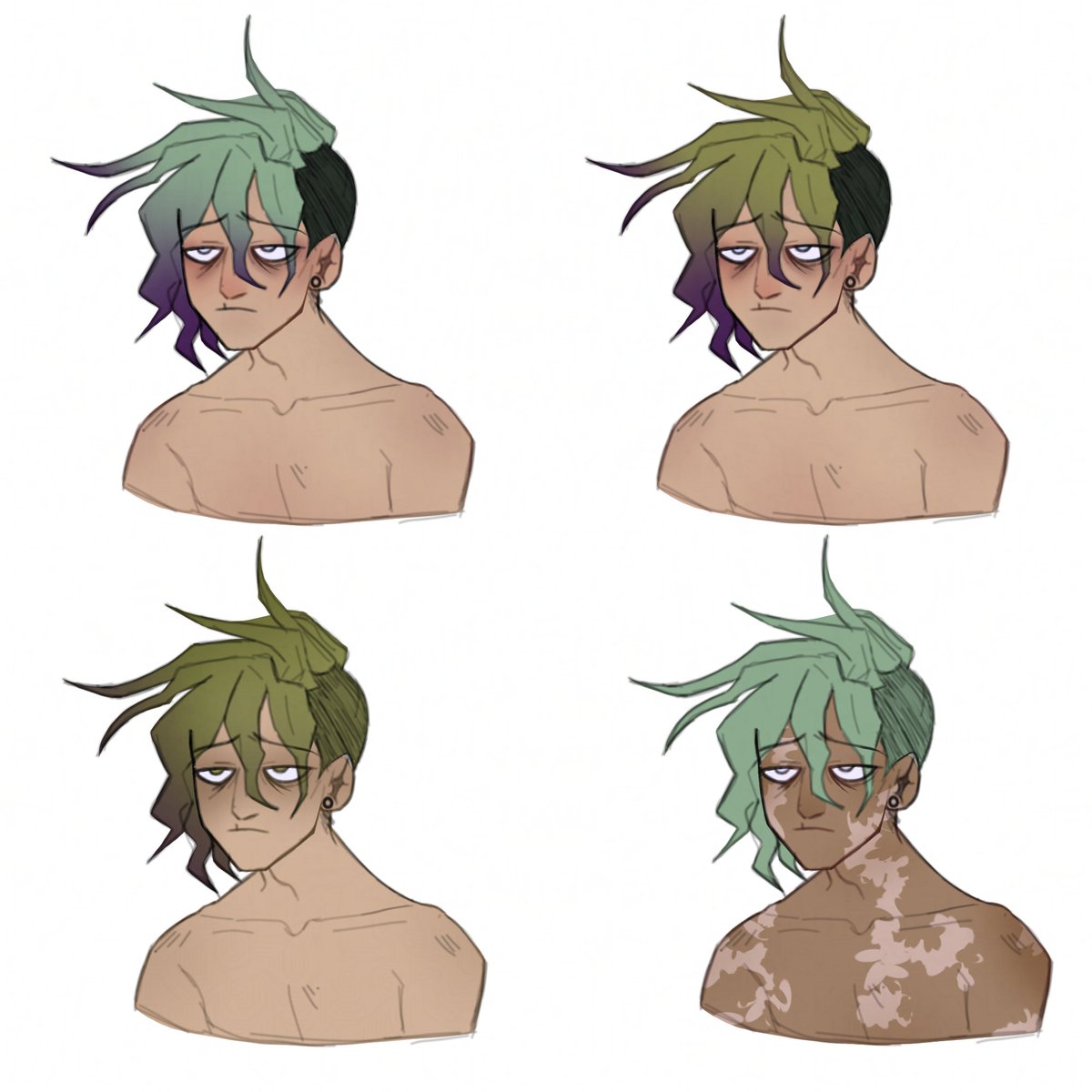 Didiii_ff's tweet image. some tests i did #oc #design