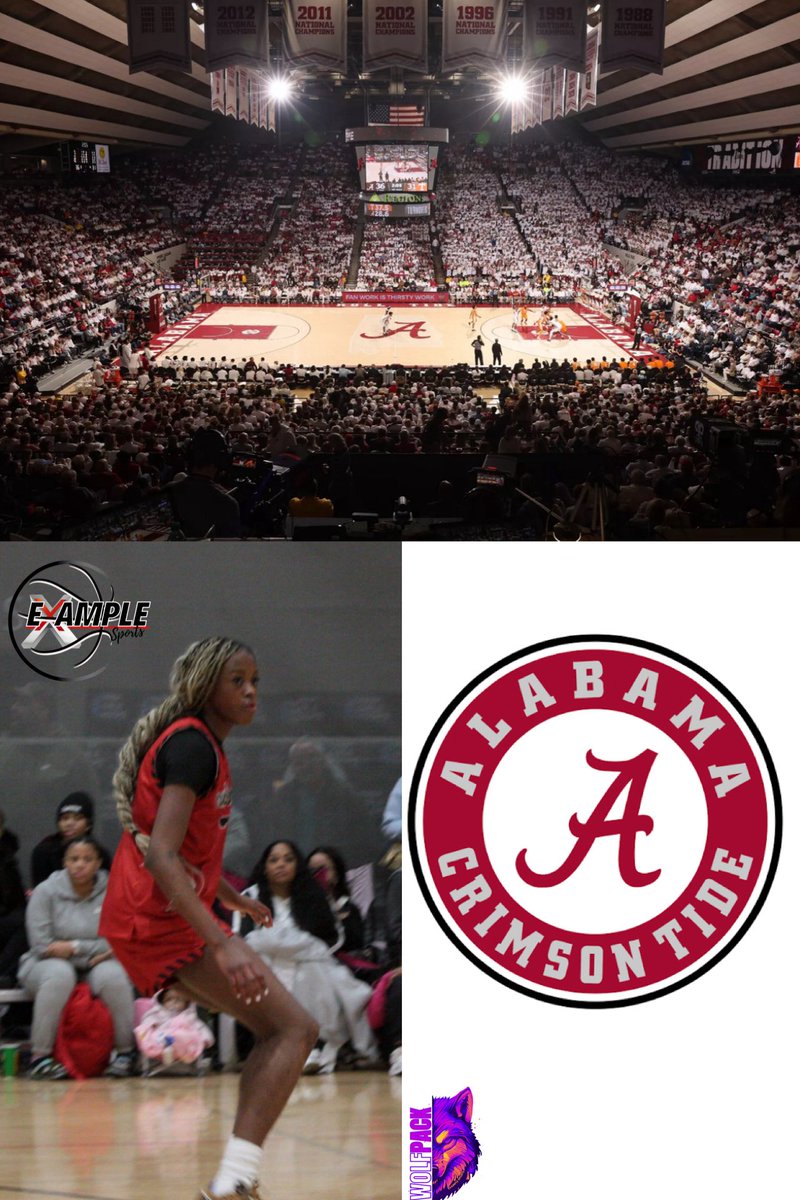 ExampleSports3's tweet image. Congratulations to 2028 6’4 F Jordyn “JoJo” Ellis on receiving a Scholarship Offer from the University of Alabama. #ExampleStrong #JustWork