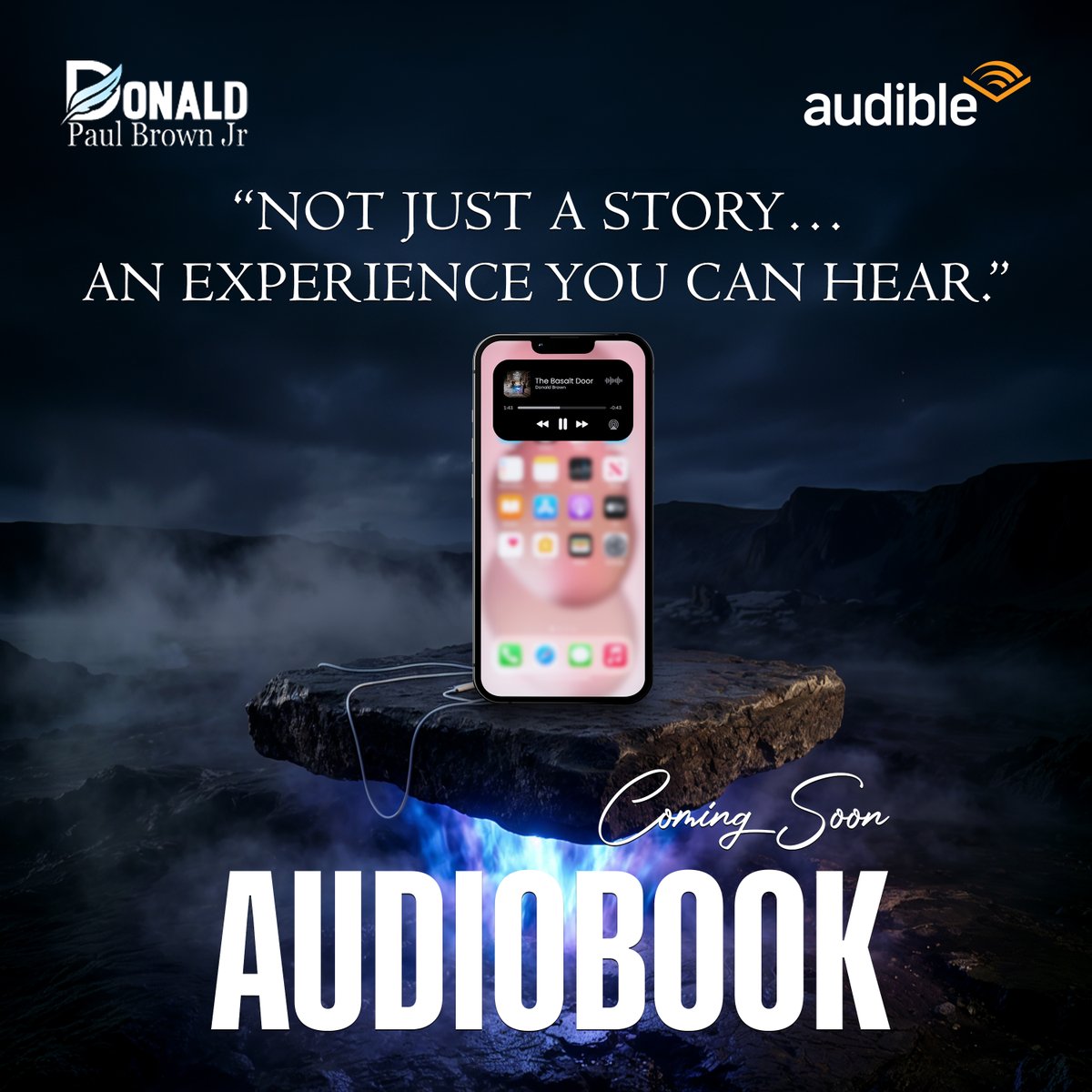 dpbrownjr's tweet image. The world of 𝑻𝒉𝒆 𝑩𝒂𝒔𝒂𝒍𝒕 𝑫𝒐𝒐𝒓 is about to come alive through sound. Stay tuned for the audiobook release.

#ComingSoon #AudiobookRelease #FantasyAudio #BookCommunity #EpicFantasy #ListeningExperience #Storytelling