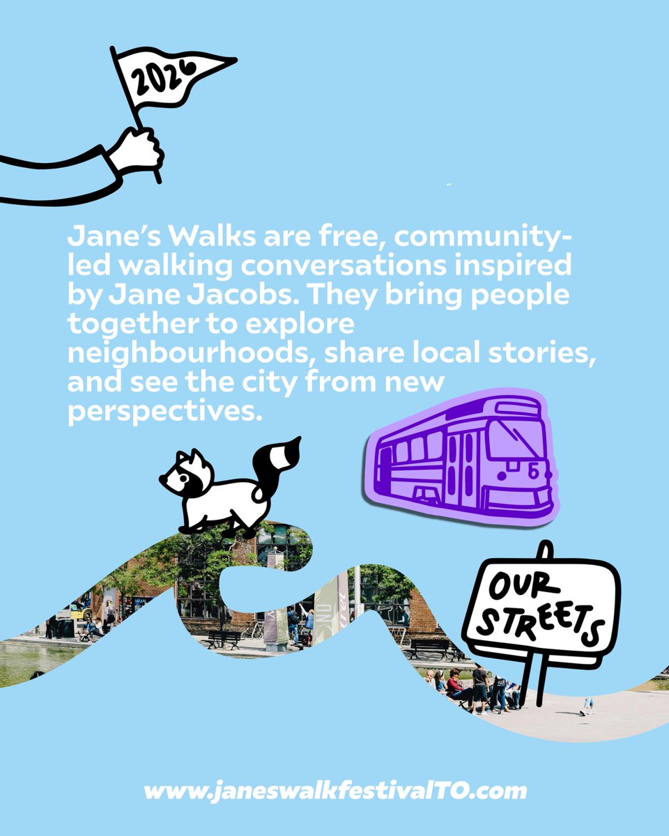 Jane's Walk Toronto tweet media