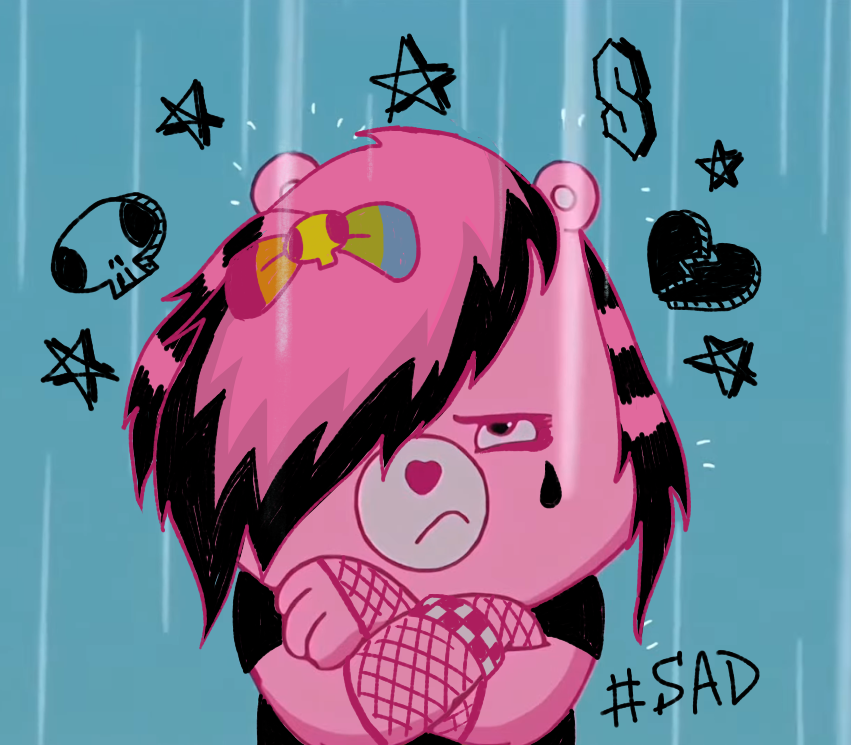 Calaver1t4's tweet photo. The emo-adventures of the Emo Bears
#caretwt #grumpybear #cheerbear https://t.co/yfrQ51LslW