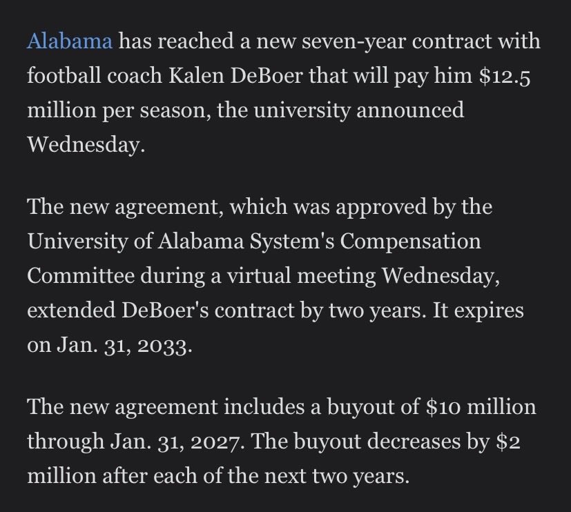 SPORTS_PRIMERO's tweet image. #CFB | #RollTide | #KalenDeBoer