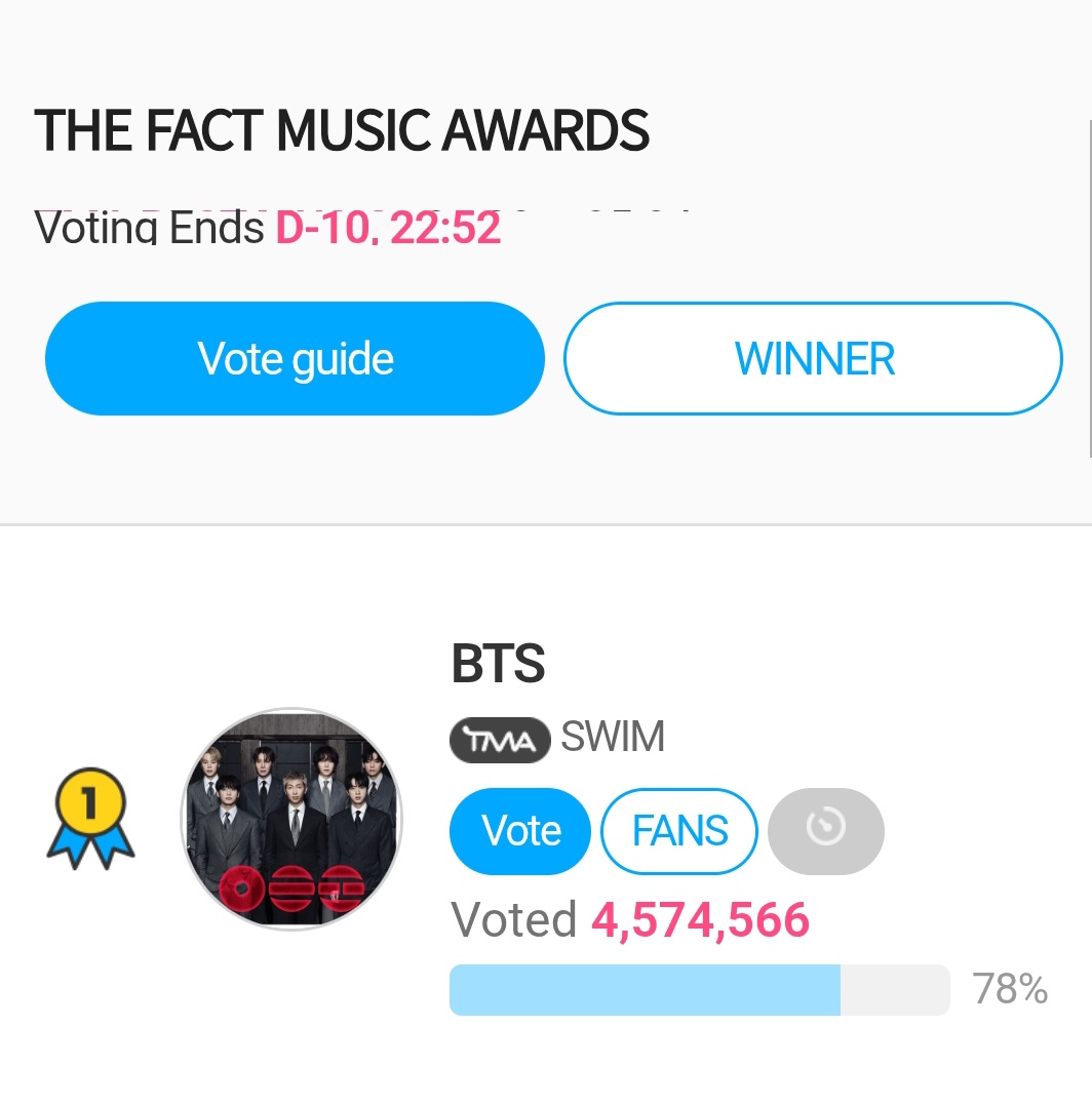 BTS Voting Unite tweet media