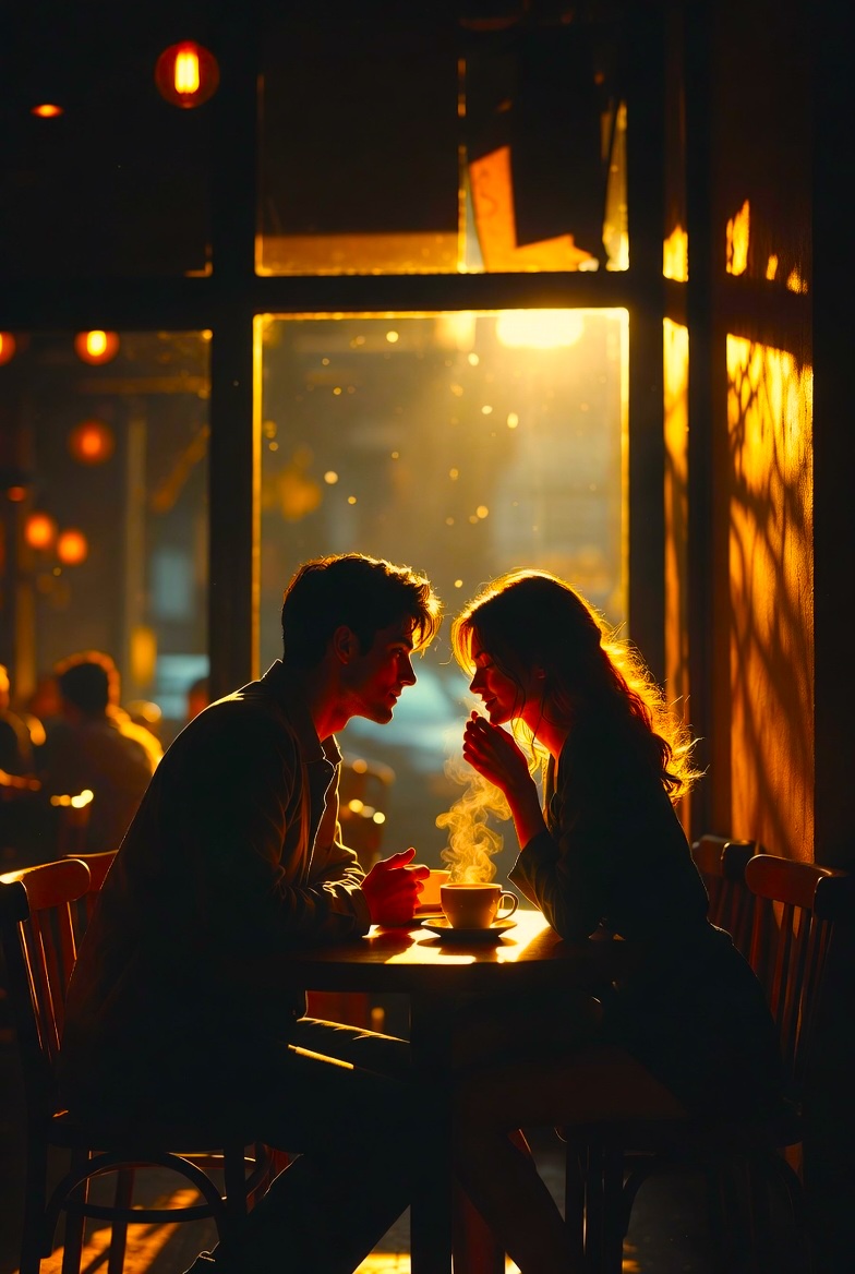 jmadmart's tweet image. steam curls 
between us 

like sacred 
night-blooming mist

the sun provides
a lantern's glow

emboldened 
by soft glances 

fantasizing 
the next kiss 

#OurPoetryX @OurPoetryX #poem #poetry #art