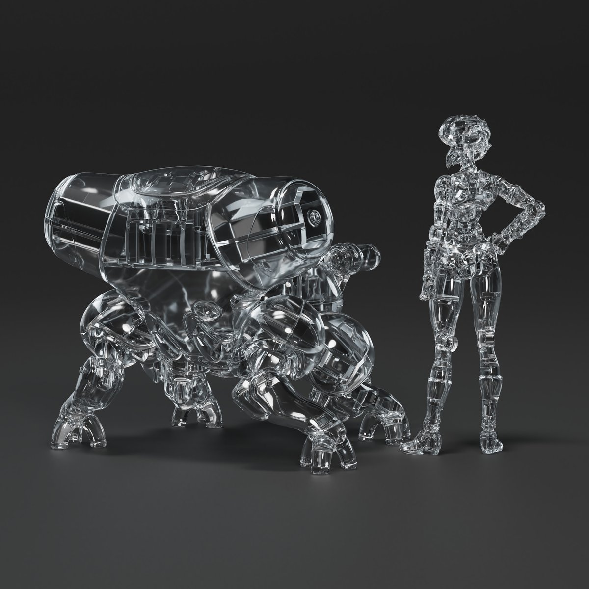 official_MXF's tweet image. 📢ご予約開始💡
◤￣￣￣￣￣￣￣￣￣
PLAMAX minimum factory MF-96 
草薙素子 with フチコマ 光学迷彩Ver.
📌goodsmile.com/ja/product/114…
＿＿＿＿＿＿＿＿＿◢
📅予約締切：6月3日（水）

 #攻殻機動隊
 #maxfactory #PLAMAX