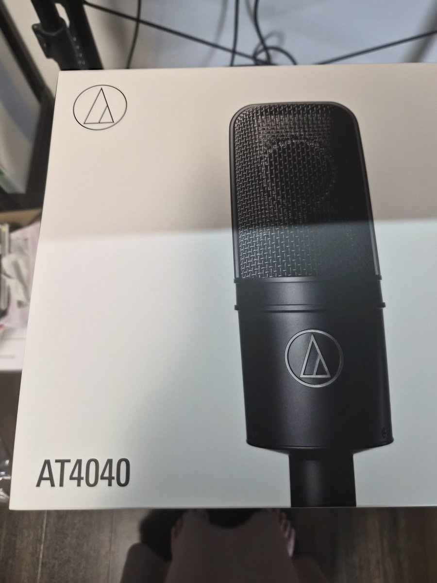 minase_otoha's tweet photo. マイクをAT2020からAT4040にアップグレードしました！
中古だけどね！

音質が良すぎて、プロっぽく聴こえるから自己満足ハンパない✨ https://t.co/L7u2VGI9T4
