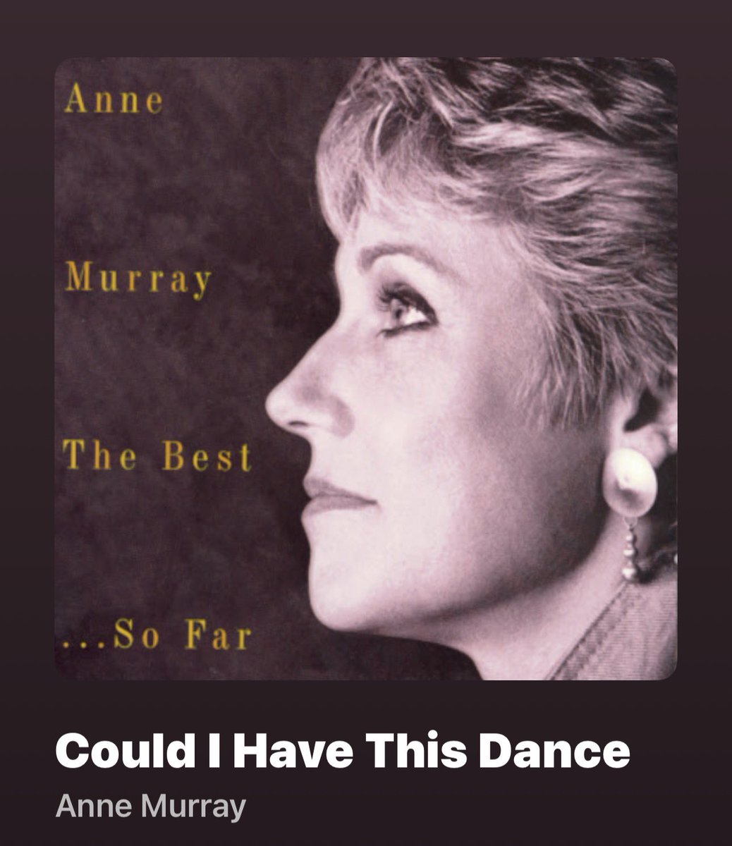 DaniHealz333's tweet image. 💛💫🎶✨”Could I Have This Dance” Anne Murray (1980) #annemurray #oldschool #music #musicislife #fyp