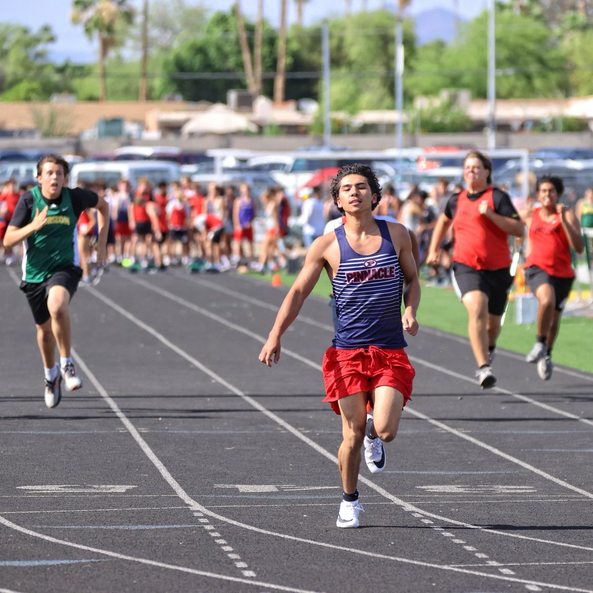 Chapter_NEXT's tweet photo. Paradise Valley district track meet at Horizon today. https://t.co/9ac88ou0SZ