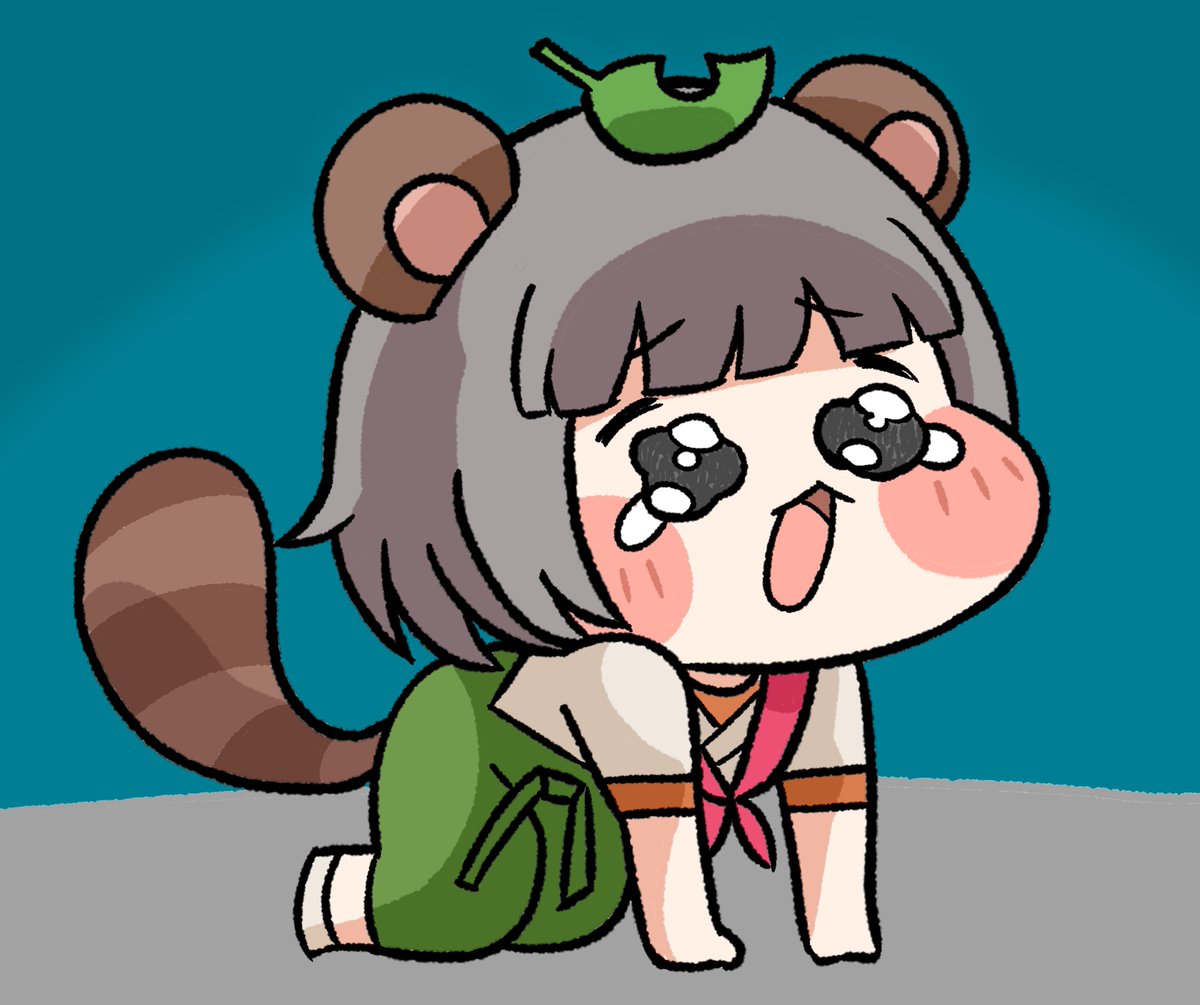 ほっぺもちもちぽんぽこさん
#ぽこあーと