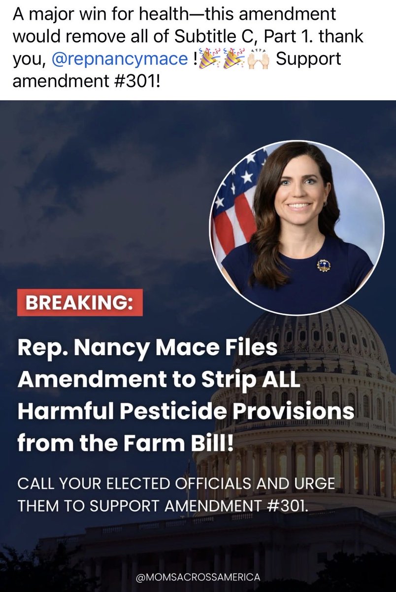 zenhoneycutt's tweet photo. Thank you to Rep Mace!!! A true Health Hero!!! @RepNancyMace https://t.co/EuW20iGQz3