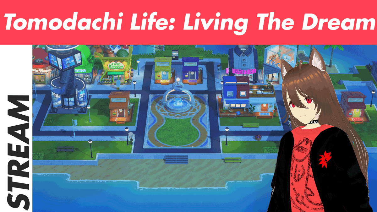 Jazio__'s tweet image. i think my network settings are better, let's get a quick tomodachi stream before i need to call it.
links in replies
#Vtuber #ENVtuber #tomodachilife