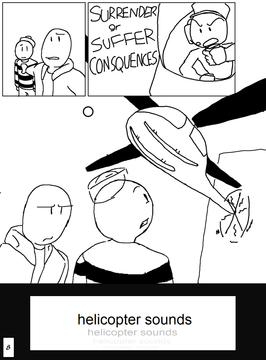 somebloxxy's tweet photo. i stopped working on this so i might as well post the rest even tho i didnt change much for the first 3 pages https://t.co/eOzrQMIias