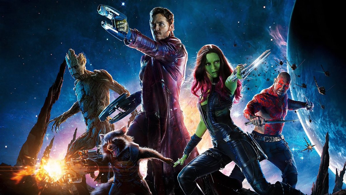 MovieMates__'s tweet image. 🎥 Guardians of the Galaxy (2014)
⭐ 7.9/10
🎞️ Action | Sci-Fi | Adventure
⏱️ 2h 1m
Light years from Earth, 26 years after being abducted, Peter Quill finds himself the prime target of a manhunt after discovering an orb wanted by Ronan the Accuser.

🎭 Cast
#ChrisPratt #ZoeSaldaa
