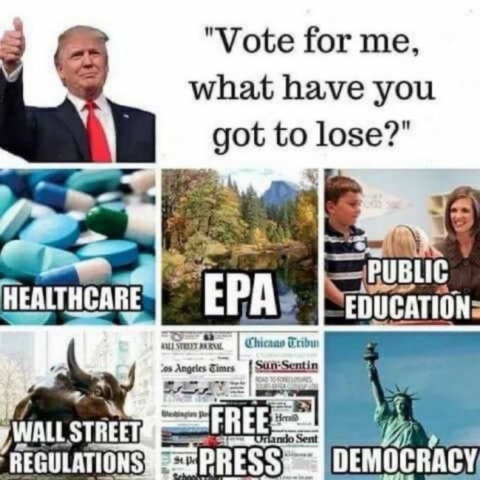 WayPastTimeX's tweet image. #NotMyPresident