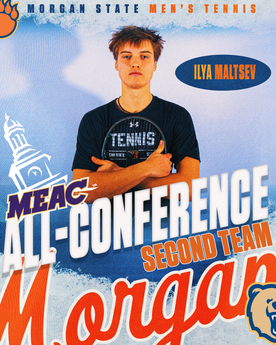 MorganStBears's tweet photo. Congrats to our 2⃣0⃣2⃣6⃣ @MEACSports All-Conference Men's and Women's Tennis Honorees 👏 #GoBears 🔶🔷 https://t.co/i7pLiaWoHI
