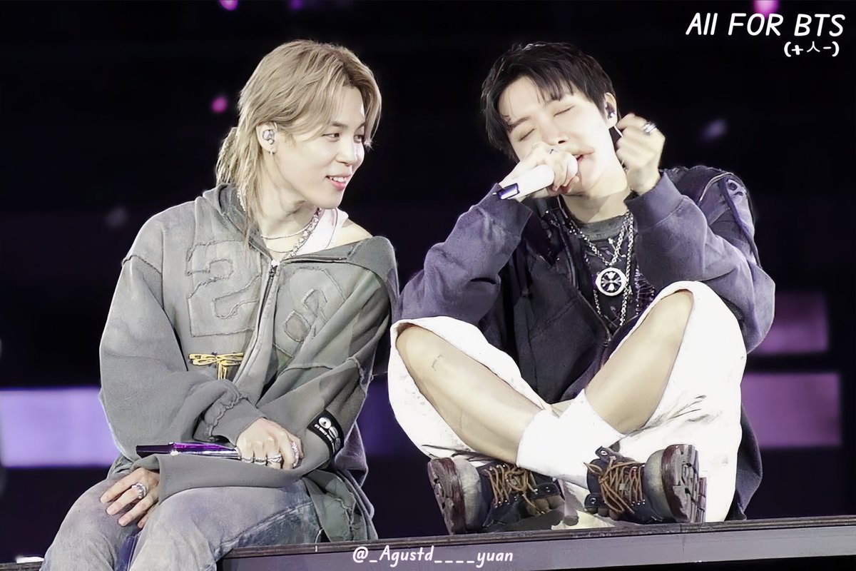 _agustd____yuan's tweet image. 260412 JHOPE JIMIN 아리랑 고양 콘서트
Arirang Tour In GOYANG D3

🐿️🐥

#BTS_ARIRANG_TOUR_IN_GOYANG
#JHOPE #HOBI #HOSEOK #제이홉 #호석 
#JM #JIMIN #지민 #박지민
#BTS #방탄소년단 @BTS_twt