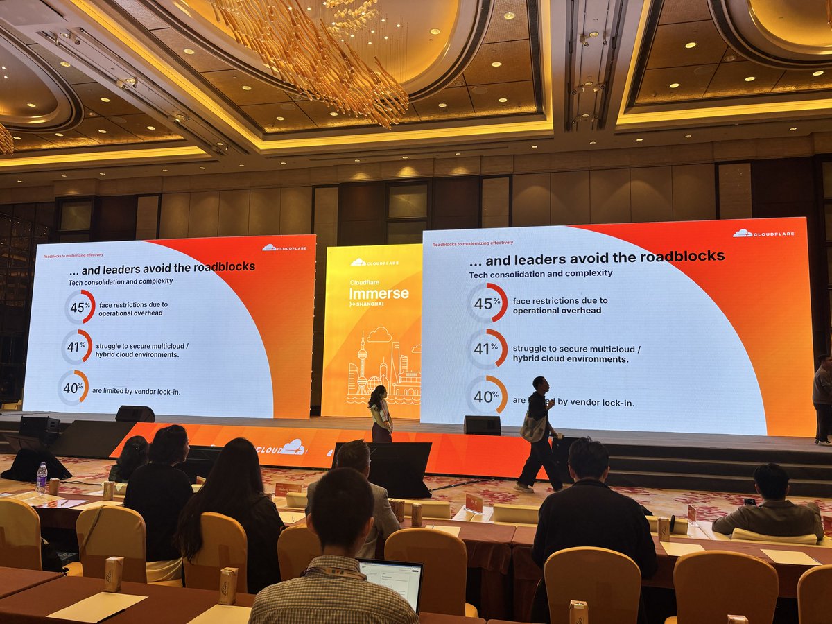 来参加Cloudflare Immerse😁 <a href="/Cloudflare/">Cloudflare</a> <a href="/CloudflareDev/">Cloudflare Developers</a>