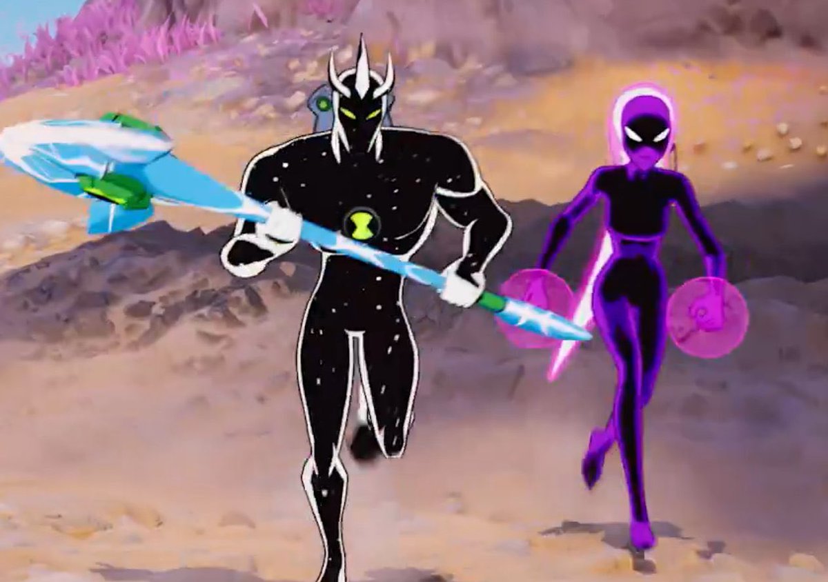 La herramienta de recoleccion/ pico es AMPFIBIO/ AMPFIBIAN 

#ben10 #reviveben10 #fortnite