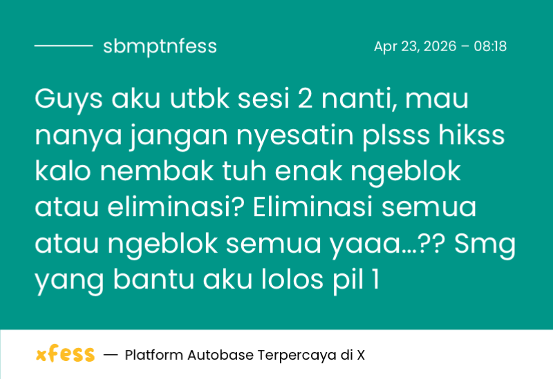 CEK PINNED! tweet media
