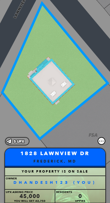 Dhandesh123's tweet image. #upland #uplandme #forsale

1828 LAWNVIEW DR, FREDERICK

BarberShop for sale, just at 45000 UPX... 

Don't miss this chance to get it for cheap.