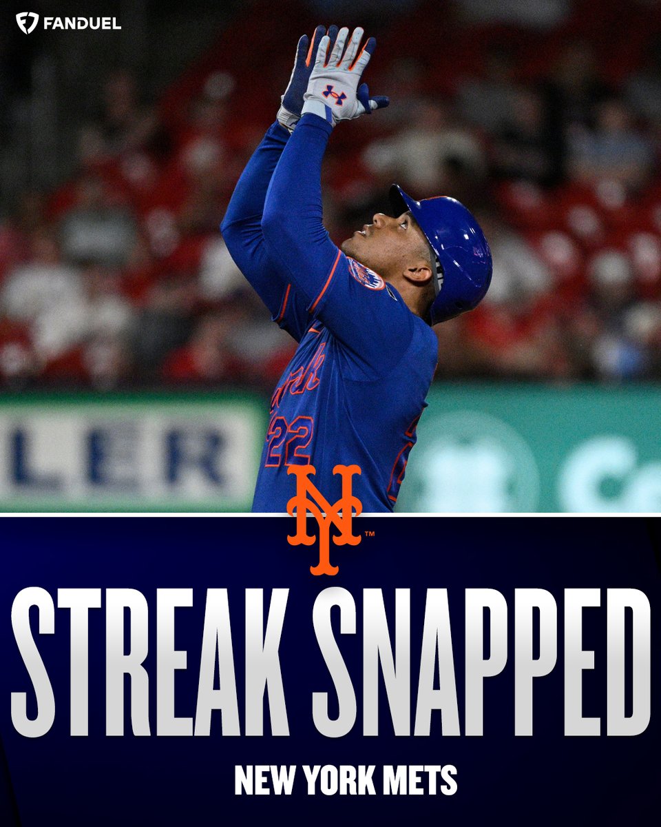 FDSportsbook's tweet image. AFTER 15 LONG DAYS

THE METS FINALLY GET A WIN 🙌

#MLB | #LGM