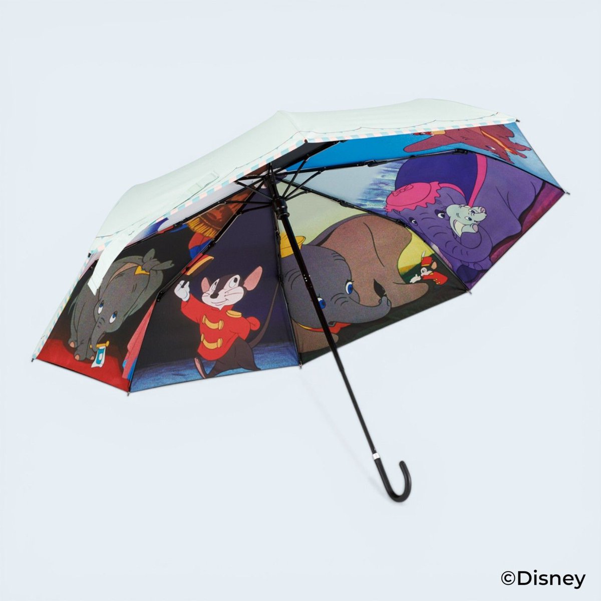 内側に映画の世界観が広がる！ #スケーター「ディズニー 晴雨兼用両面