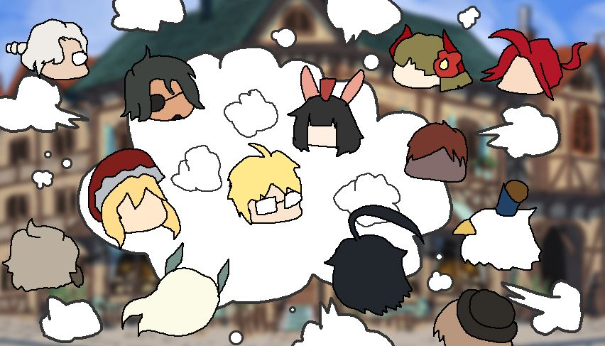 kary_loh's tweet photo. was looking at old loh blog posts for a thing and i'm obsessed with these doodles on one of the developer notes, they are so silly and whimsy https://t.co/l4HEQwIUe3