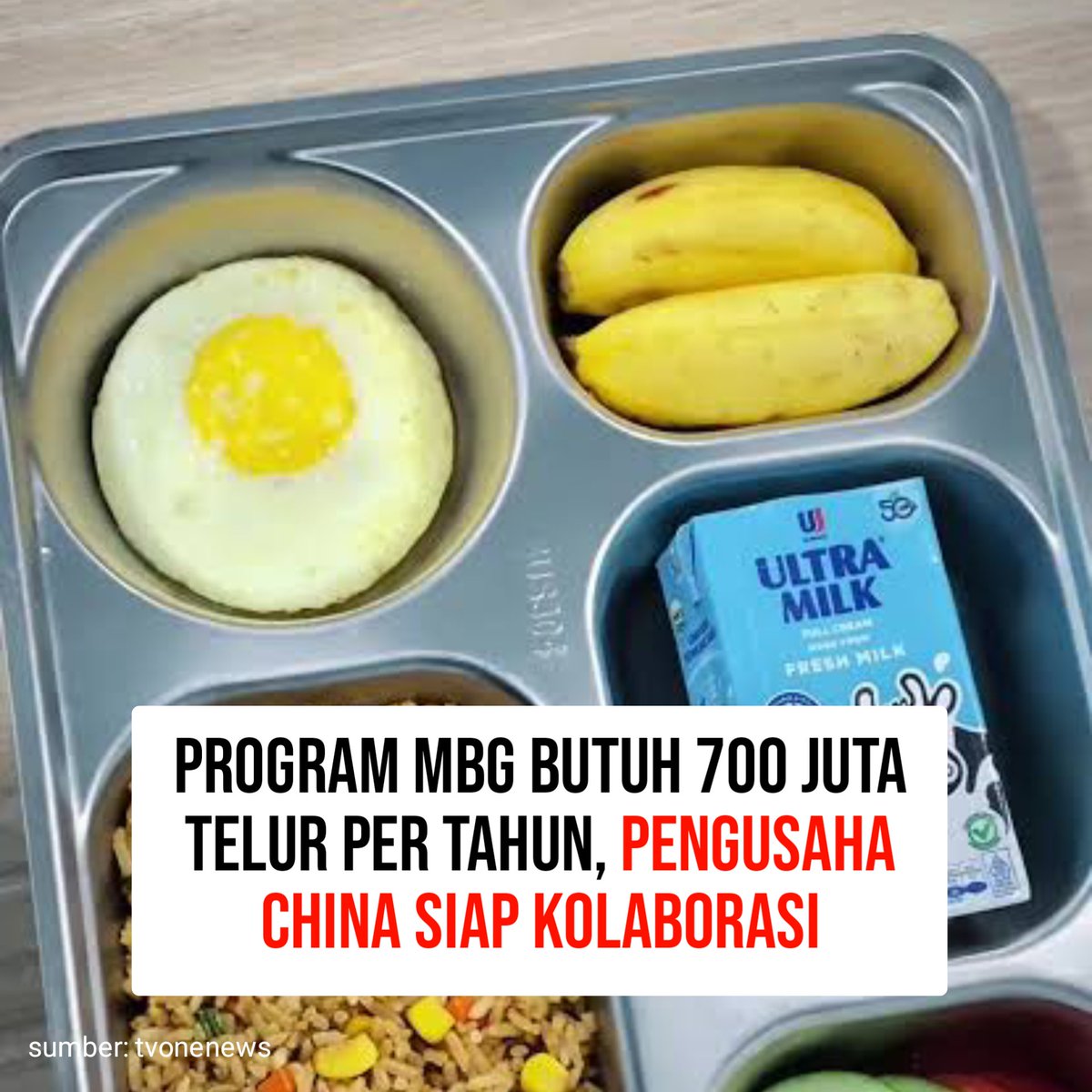 KerjaHasil_id's tweet image. MBG mendorong pertumbuhan #investasi pangan untuk pemenuhan gizi anak dan rakyat Indonesia. #mbg #sppg #bgn #prabowogibran