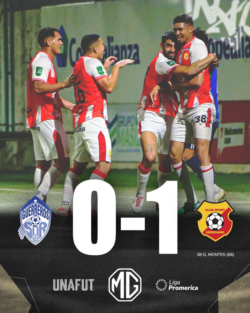 🔴🟡 Herediano gana a PZ y asegura el primer lugar.

Herediano 1 - 0 PZ