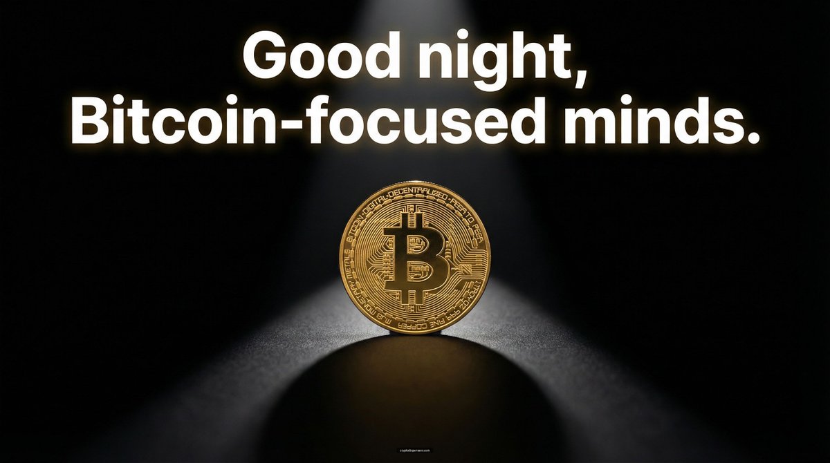 cryptodispenser's tweet image. Good night, Bitcoin-focused minds.🌙

Intensity fades. Consistency remains.

That’s what builds outcomes.

Stay steady. Stay winning.

#Bitcoin #Crypto #Consistency #Fintech #BTC #Wealth