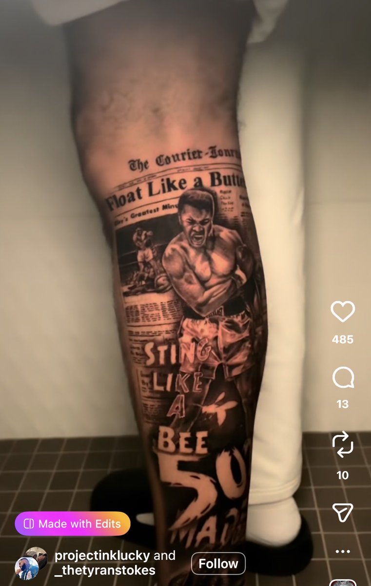 TyKY87's tweet photo. Stokes just got a 502 made tattoo and posted the video of it…. Worse troll in the world if he picks Kansas! https://t.co/QCsd9doVya