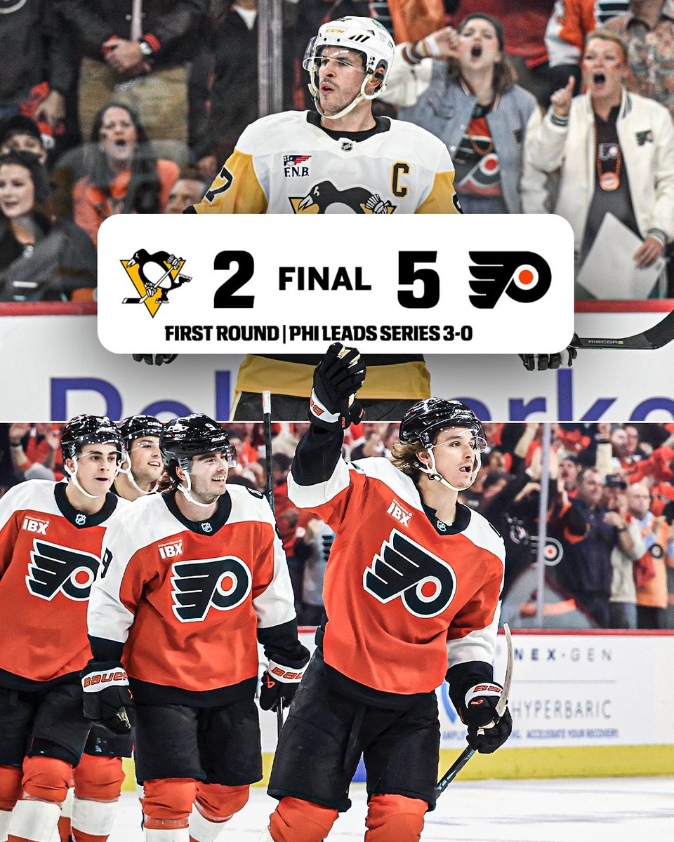 PHILLY WINS GAME 3 AND PUSH PITTSBURGH TO THE BRINK OF ELIMINATION 😤
