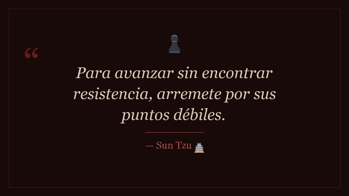 El Arte de la Guerra 🏯 tweet media