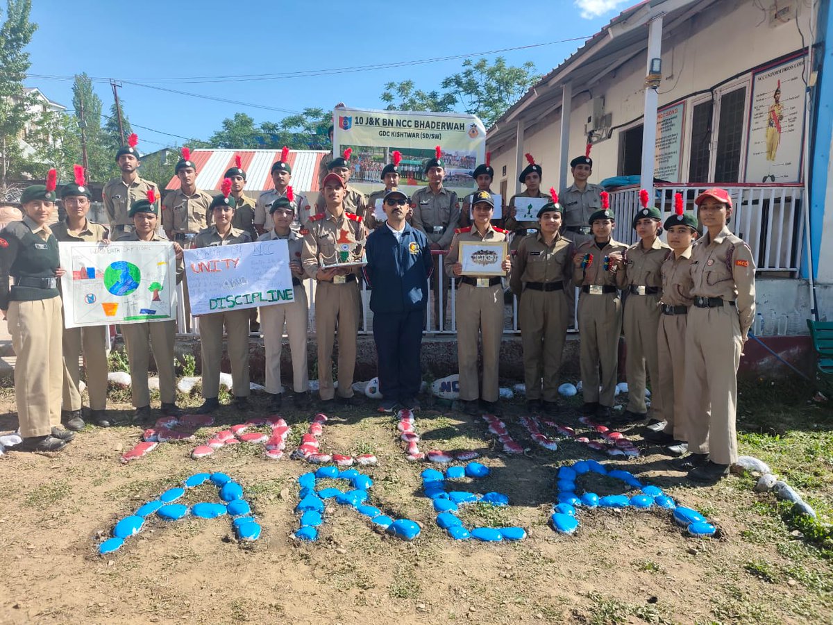 NCCDteJKL's tweet photo. On #WorldInnovationDay, NCC cadets went beyond ideas—showcasing creativity in action! 🇮🇳✨
From innovatively decorating the Bn area with NCC values to crafting unique NCC keychain—one of the standout creation.
@HQ_DG_NCC
@Gphqjammuncc
@NCCGPHQSRINAGAR @OfficeOfLGJandK @CM_JnK https://t.co/HStFJpBZWT