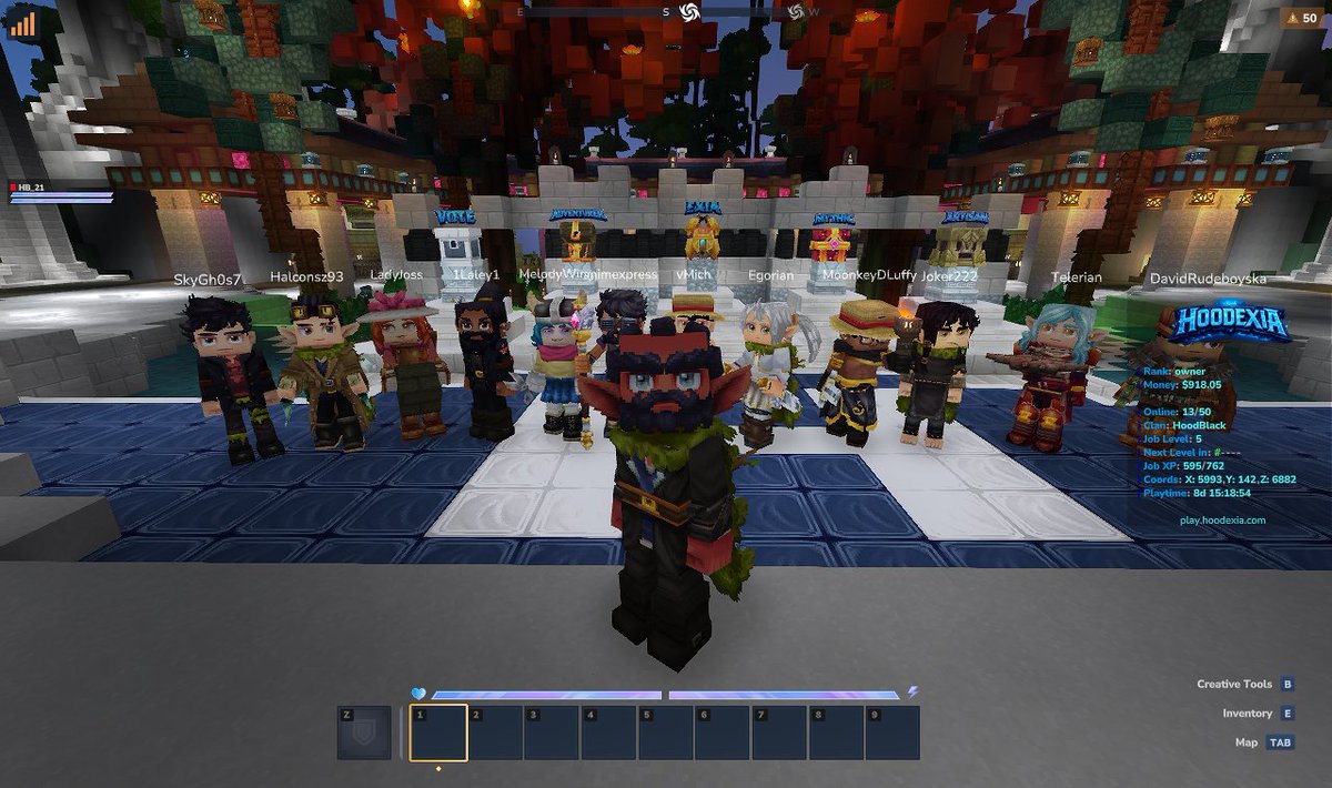 Hoodexia - Servidor de Hytale tweet media