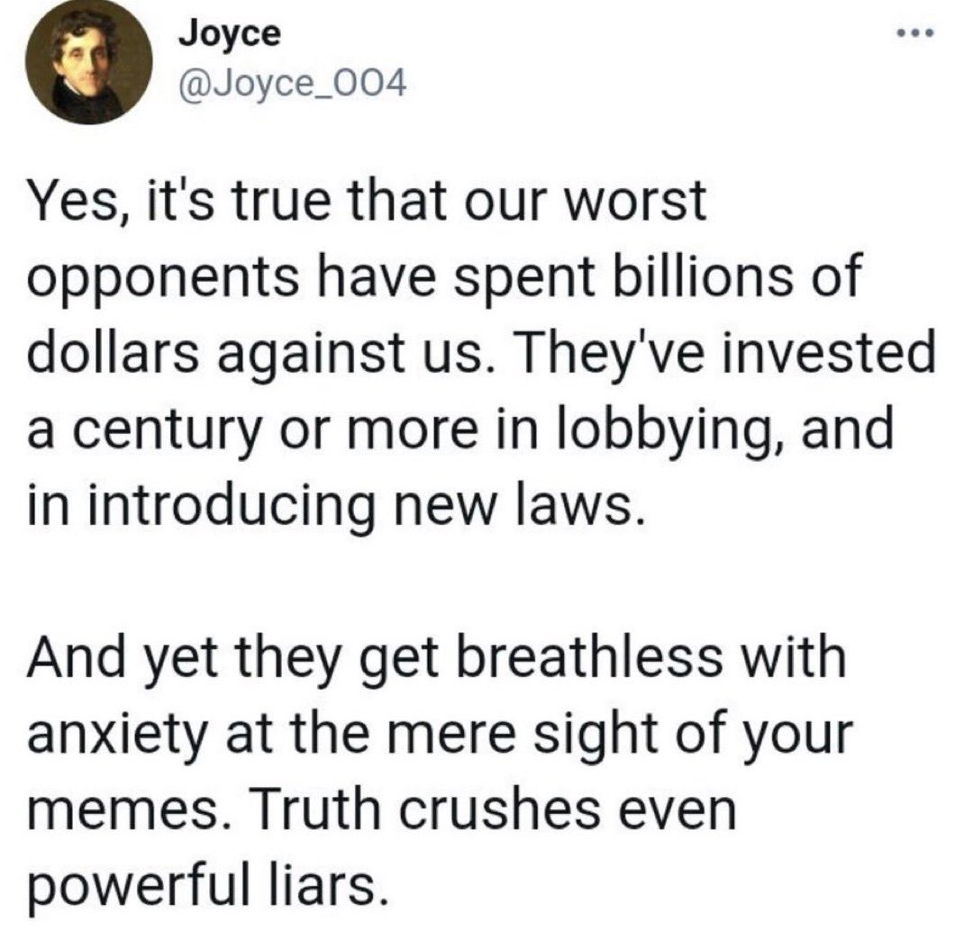 RandsInfoDepot's tweet photo. @BasedSamParker Joyce said it well https://t.co/UCtksp7xyZ
