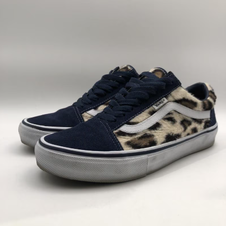 Supreme Vans スニーカー ネイビー/レオパード お宝創庫豊田店アパレル買取情報】 Supreme×VANS Leopard Old Skool