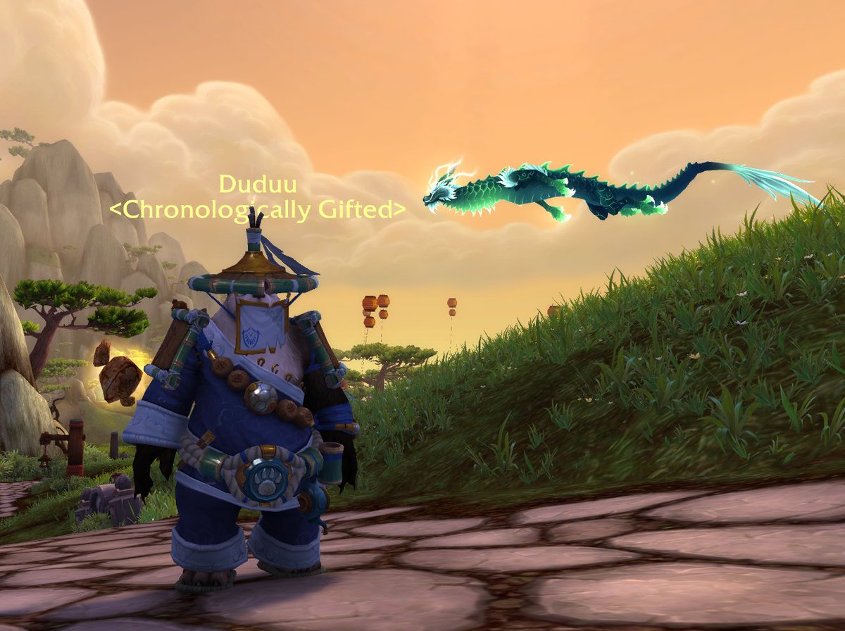 Mark5_O's tweet image. One of the best things about getting the Pandarian Heritage Armor set was going back to Pandaria for more fun.

#Warcraft