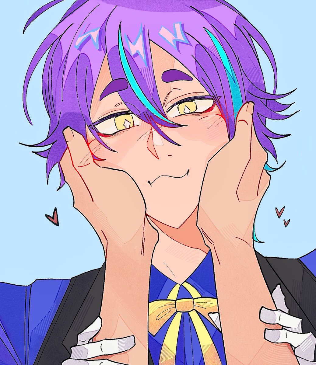 nn_tics's tweet image. Tried out my new shading style🎈
#prsk_FA