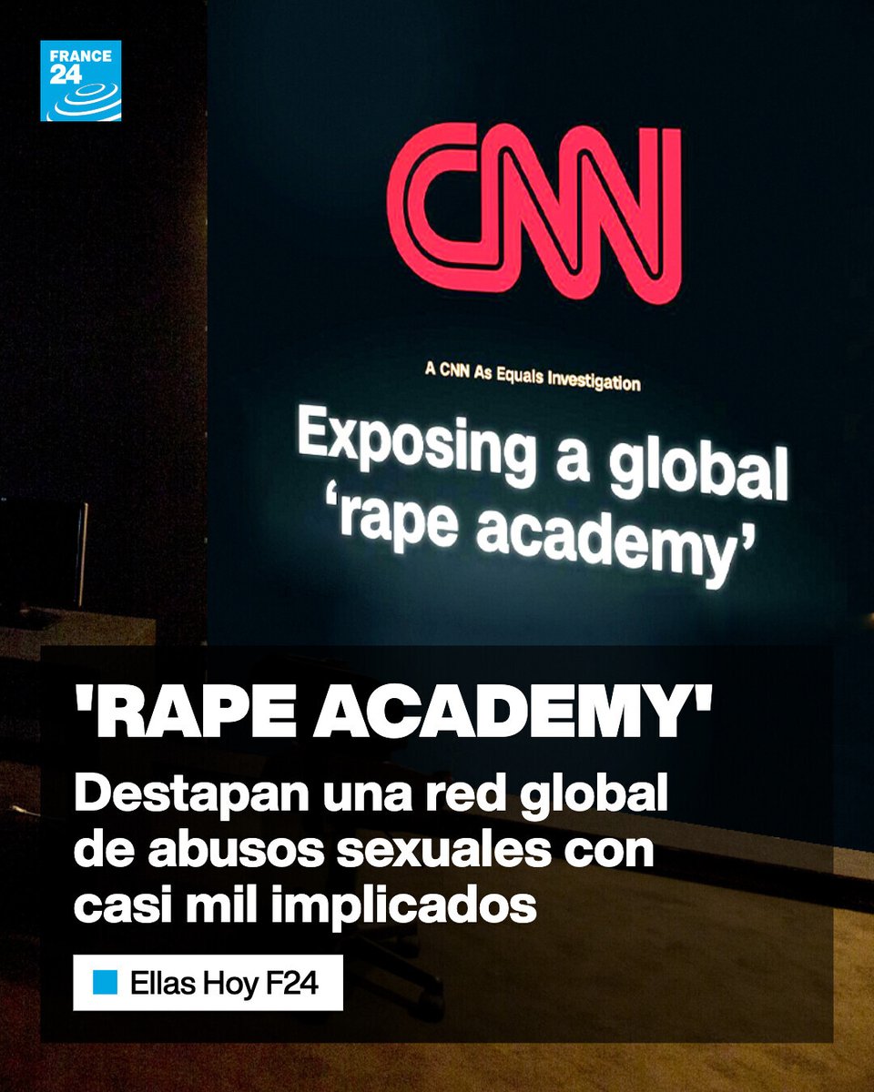 France24_es's tweet image. En este episodio de #EllasHoyF24 con Ángela Gómez (@AngelaGoF24) entrevistamos a una de las investigadoras de '#CNN' que destapó una red internacional en la que cerca de mil hombres compartían contenidos y prácticas de abusos sexuales contra mujeres, en muchos casos dentro del