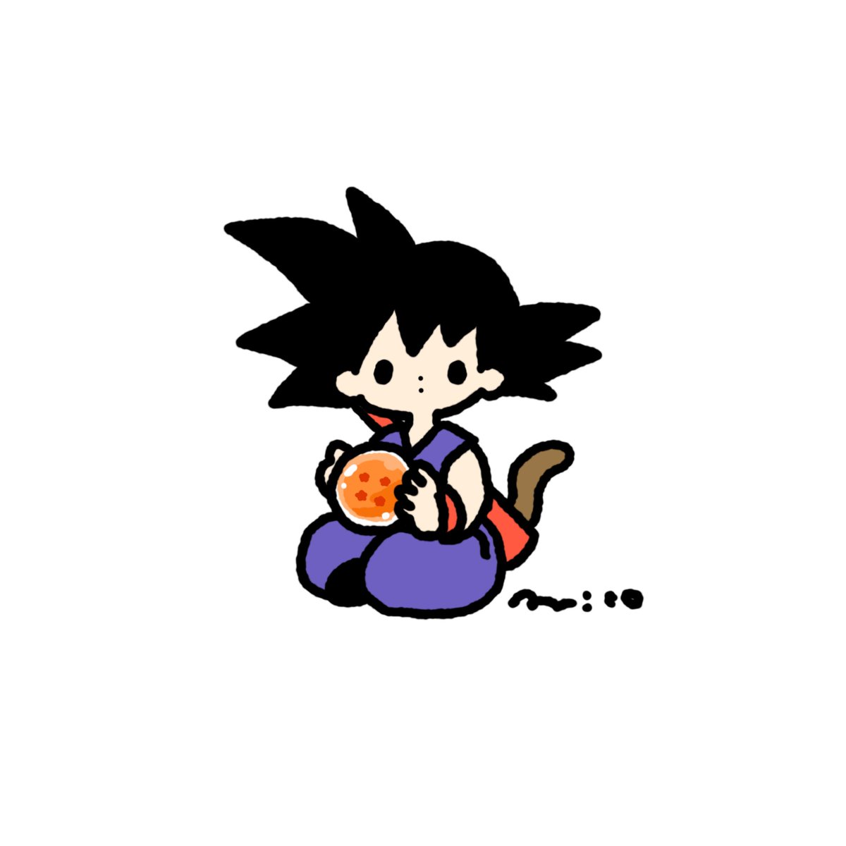 parirobo's tweet photo. Son Goku  

#今日は何の日 
#悟空の日 
#DRAGONBALL fanart https://t.co/X7C9Cb9Tif